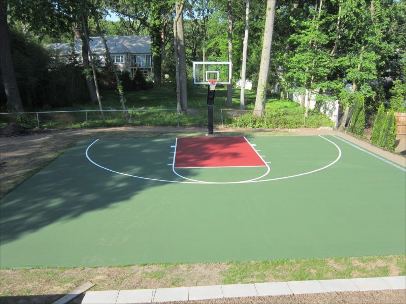 How much is a backyard sports court